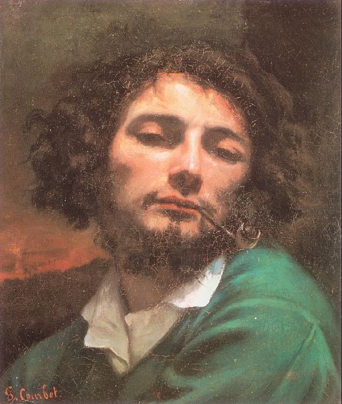 Courbet, Gustave Self-Portrait (Man with a Pipe)